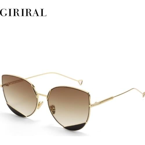 Женские солнцезащитные очки кошачий глаз GIRIRAL China At AliExpress