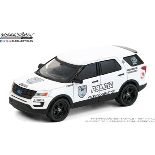 GreenLight 1:64 2016 Ford Interceptor Utility New Alloy toy cars Metal Diecast Model Vehicles For Children Boys gift hot