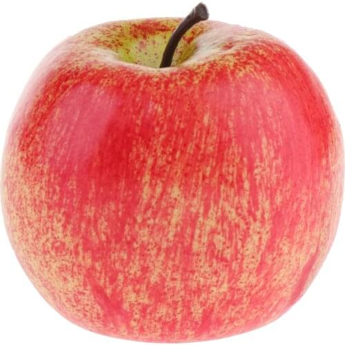 Fake Fruits Artificial Red Apple Ornaments Home Party Shop Market Decoration