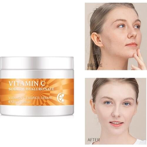 Vitamin C Essence Cream Whitening And Anti Oxidation Against Wrinkles Brighten Skin Tone Moisture Replenishment Younger skin