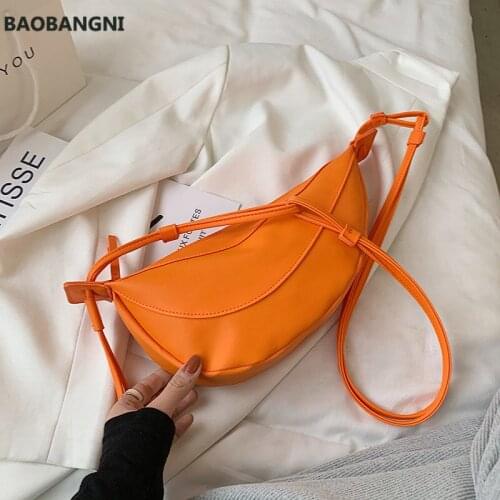 Small Simple Nylon Saddle Crossbody Bags for Women New Branded Trendy Female Handbags and Purse Summer Fashion Shoulder Bag