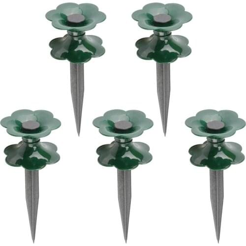 Garden Hose Guide Spike Lawn Water Hose Guide Peg Stake For Yard For Fixed Drop Irrigation Home Garden Fittings