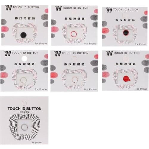 Universal Home Button Fingerprint Touch ID Sticker For iPhone 8 7 6 5 iPad Air 2 3 4