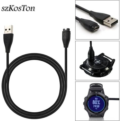 USB Charger Cable 1m/3.3FT Fast Charging Sync Data Cable Wire Cord For Garmin Fenix 5 5S 5X Forerunner 935 Vivoactive 3 Cable
