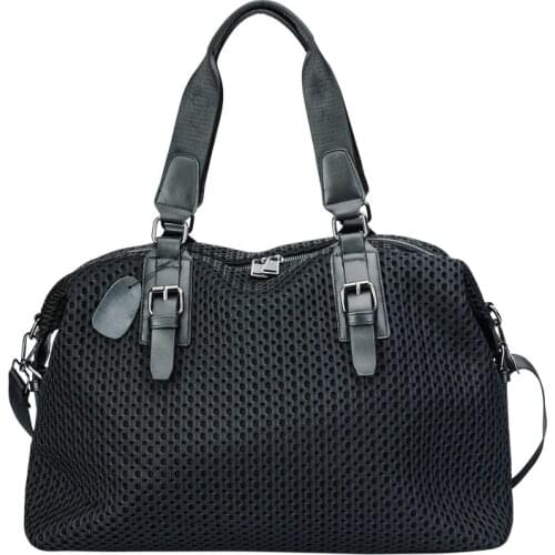 Travel Organizer Handbags Ladies Shoulder Bag Nylon Mesh Tote Bag Large Capacity Removable Storage Bag