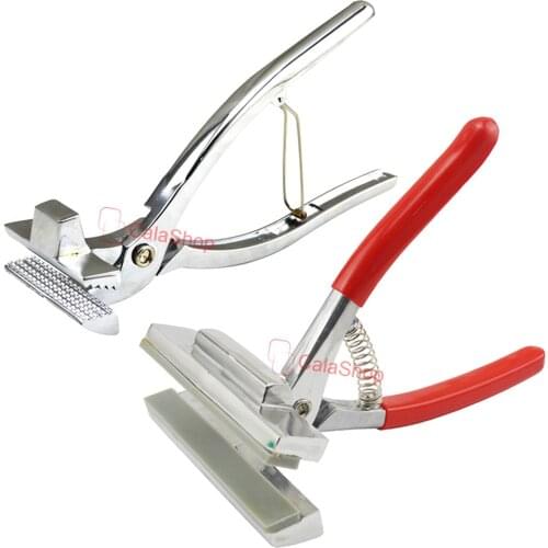 1 Pcs / Lot 60mm 120mm Canvas Plier Stretching Canvas Red Handle Professional Canvas Clamp Tool