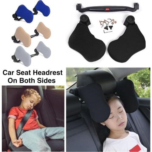 New Car Seat Headrest Travel Rest Neck Pillow Support For Kids and Adults Children Auto Seat Head Cushion Car Pillow Headrest