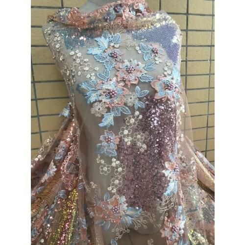 Latest French net Laces with SYJ-32281 fabric Fabrics High Quality Tulle African Laces Fabric Nigerian Wedding