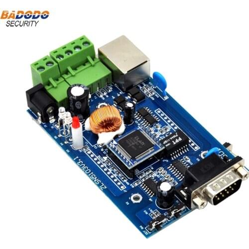 Serial port RS232 RS422 RS485 to Ethernet TCP/IP server device converter module ZLSN5103/ ZLSN5143 (support Modbus RTU TCP)
