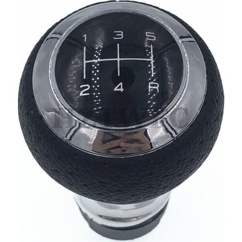 5 Speed Gear Car Shift Gear Knob Black For Audi A4 S4 B8 8K A5 8T 8F Q5 8R S Line 2007 2008 2009 2010 -2015