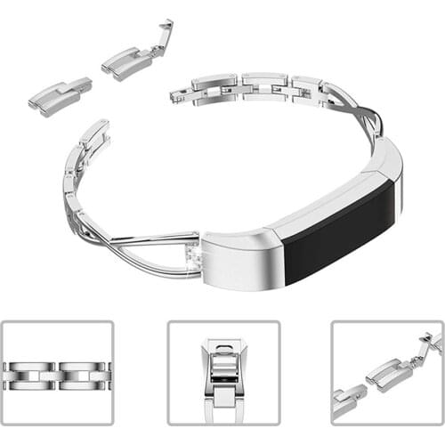 Replacement Watchband For Fitbit Alta / Alta HR Watch Strap Band Belt X Shape Fashion High Quality