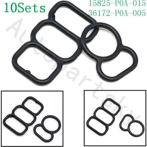 [from USA to USA]10x Spool Valve VTEC Solenoid Gasket Filter Seal For Honda Accord Odyssey for Isuzu Oasis 15825-P0A-015 917-170