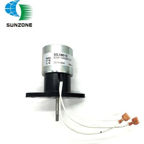 12V Shutoff Solenoid 0250 Series Actuator 0250-12A2UC11S1 For Engine Spare Parts
