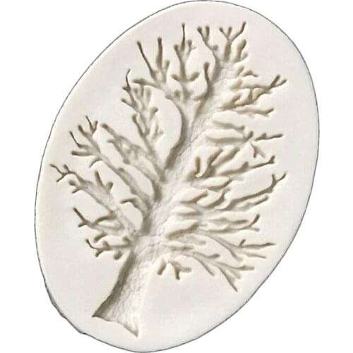Tree Leaves Silicone Mold Home DIY 3D Fondant Mold Chocolate Baking Cake Decorating Tools Soap Cake Molds Bakeware Tool