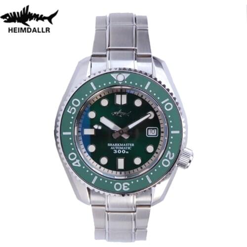 HEIMDALLR Mens 300M Dive Watch Sapphire Vintage Watches Switzerland Top Movement ETA2824 Automatic Mechanical Wristwatch