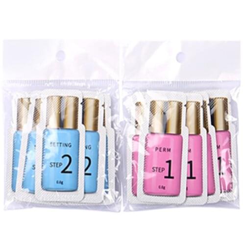 ICONSIGN 10 pairs/lot Sachet lash lift Lotion eyelash perm kit 8-12 minutes eyelash set for eyelash serum makeup 0.8/bag