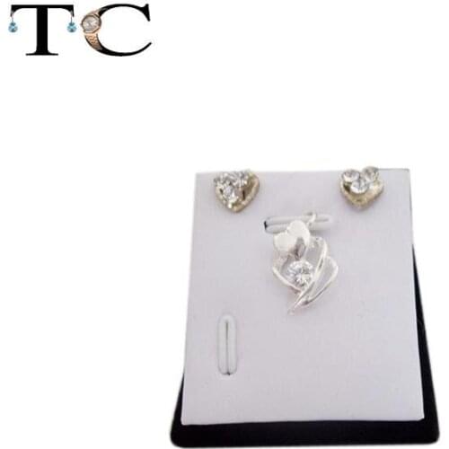 Promotion 3pcs/lot Magnetic Stud Earrings Holder Boucles Pendant Showing Stand Leatherette Pad Jewelry Display For Cyber Monday