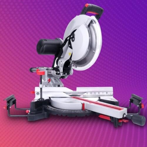 45-angle cutting machine compound dust-free miter saw aluminum alloy saw