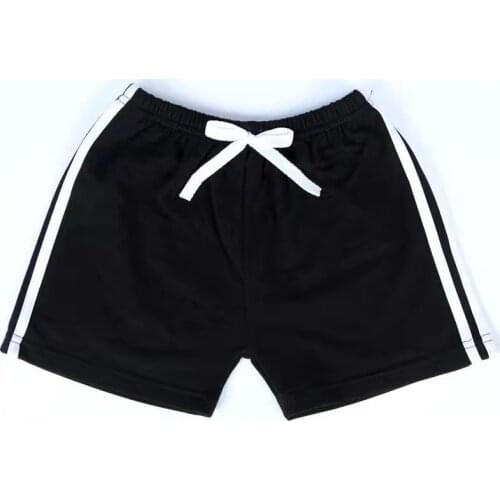 Fashion 2021 Summer Stripe Boys Girls Clothes Children Cotton Shorts for Kids Casual Sports Pants Baby for 2-14 Years Old Teens