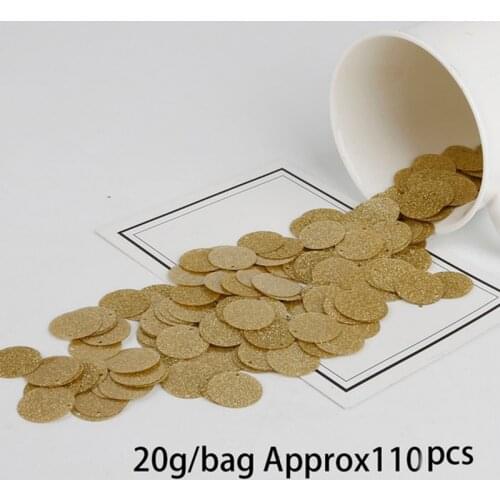 New Arrival Gold Colors Fashion Glitter Round shape Sequin for DIY Jewelry Findings Making Garment Accessories Craft Supplies