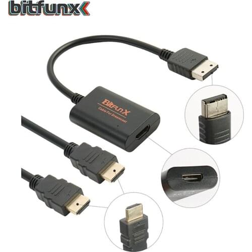 1080P HD Switch Adapter For Sega Dreamcast Nintendo 64/SNES/NGC Gamecube Retro Video Game Console HDMI-compatible Converter HOT