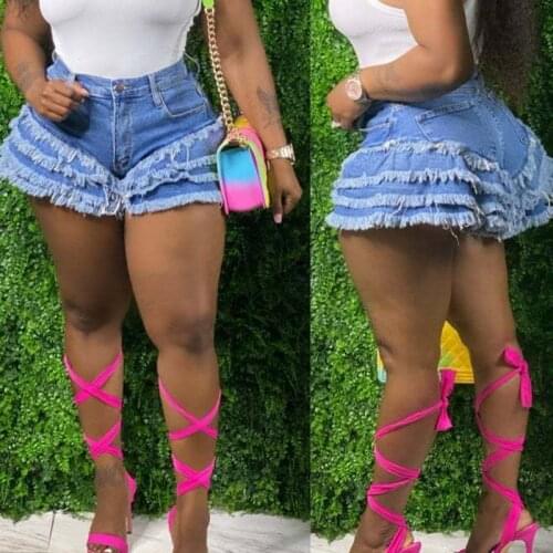 Женские джинсовые шорты Ropa Mujer China At AliExpress