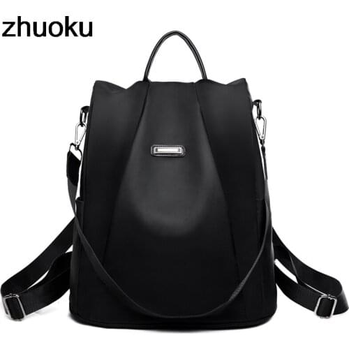 School Backpack for Teenage Girl Mochila Feminina Women Packsacks Nylon Waterproof Casual Shoulder Bagpack Female Sac