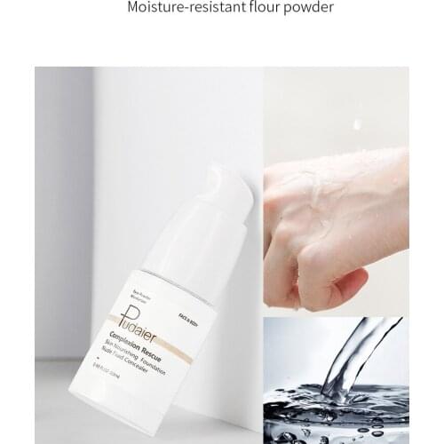 25ml Foundation Long Lasting Waterproof Color Changing Liquid Foundation Makeup Base Nude Face Full Coverage Concealer F4011