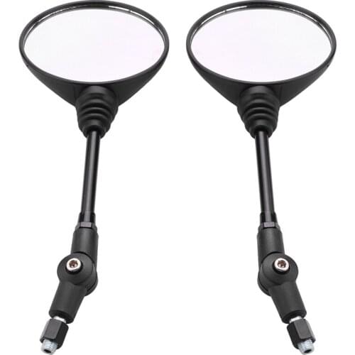 Universal Motorcycle Folding Mirror Motorbike Street Bike Side Mirrors Rearview Scooter Mirror 8/10Mm For Honda Suzuki Kawasaki