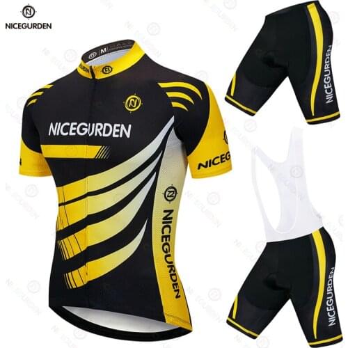 Cycling suit mens summer outdoor sports cycling clothes quick-drying cycling clothes breathable mountain bike cycling clothes