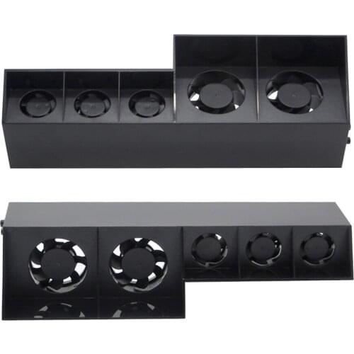 10pcs/lot Cooling Fan with Temperature Control External Cooling for Sony PS4 Play Station 4