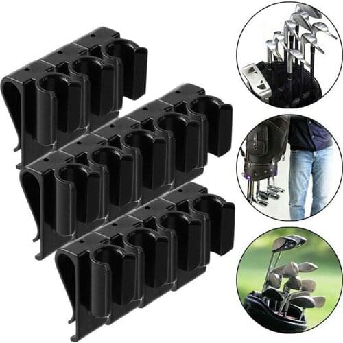 12pcs Premium Sports Golf Bag Clip On Putter Clamp Holder Putting Organizer Club Golf Club Grips Golf Equipment