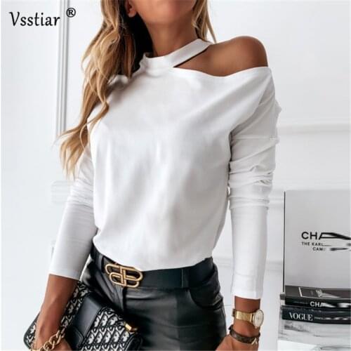 2020 Long Sleeve T-Shirt Women Autumn Sexy Hollow Out Casual Solid Slim Tops Winter Street Ladies Shirts Plus Size