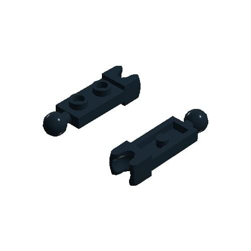 30PCS Plate 1X2 Ball Building Blocks Compatible Major Brand Kids Toys 14419 Early LearningMOC Education Gifts