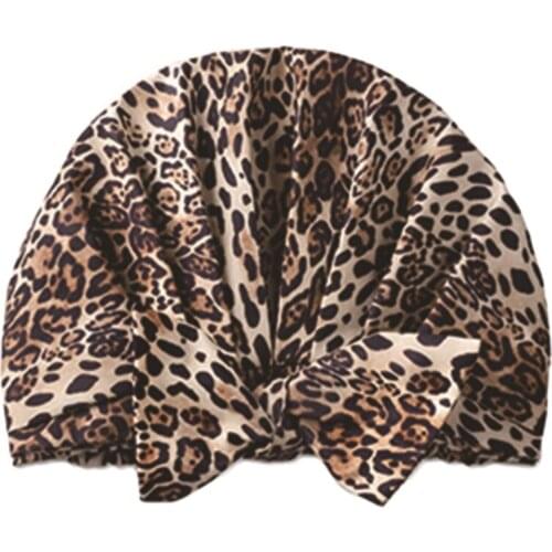 Shower in Silky Satin Hat for Bathing Women with Waterproof Nylon & Bowknot Double Layers Reusable Bath Hair