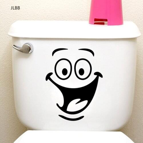 Big mouth toilet stickers wall decorations diy vinyl adesivos de paredes home decoration decal mual art waterproof posters paper
