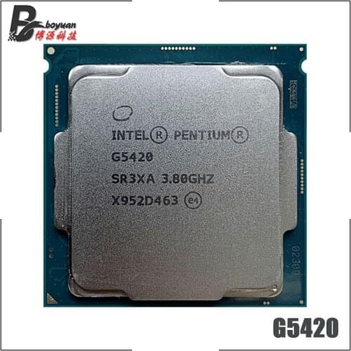 Intel Pentium G5420 3.8 GHz Dual-Core Quad-Thread CPU Processor 4M 54W 58W LGA 1151