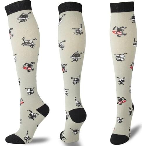 Unisex Elastic Outdoor Compression Womens Slim Beauty Leg Breathable Cotton Fitness Sports Camping Soccer Stocking Protect Feet