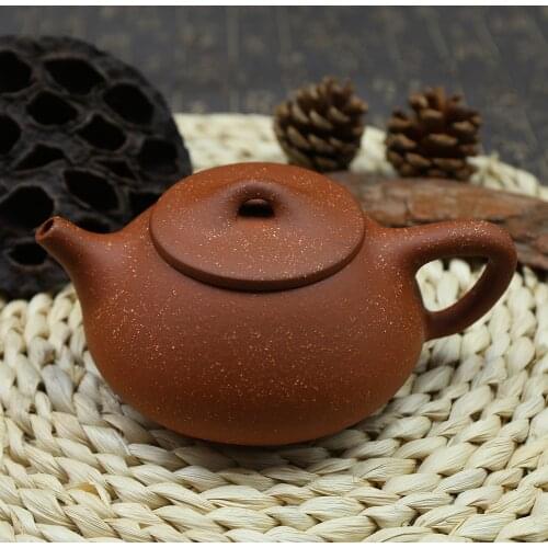 Huang Long Shan Rude Ore Dragon Blood Sand Filter Xishi Teapot 260ml Xubaoguo Handmade Customized Pot Gifts Authenti