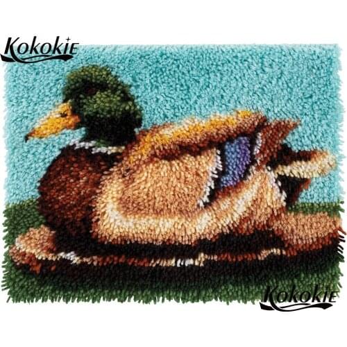 Carpet embroidery diy tapijt latch hook rug canvas printing vloerklee foamiran for needlework carpet embroidery kit accessories