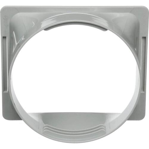 Round/Square Shaped Exhaust Duct Interface for 15cm Portable Air Conditioner PC