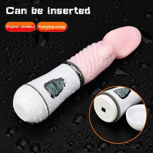 Simulated tongue soft vibrators for women speed dildo vibrator butt plug Clitoris Stimulator for women USB Charging Masturbation