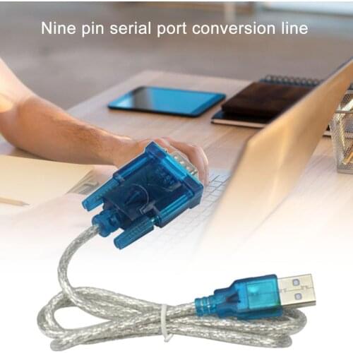 USB to RS232 Serial Port 9 Pin DB9 Cable Serial COM Port Adapter Convertor With Female Adapter Supports for Windows 8 No CD