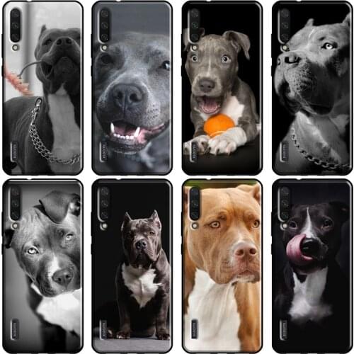Pit Bull Lovely Pet Dog Case For POCO X3 M3 F2 Pro Case For Xiaomi Mi 11 A1 A2 A3 Mi Note 10 Lite Mi 10T 9T Pro Coque