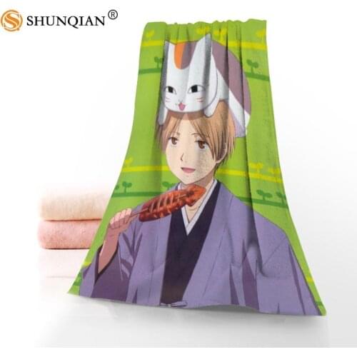 Microfiber Towels Custom Natsumes Book of Friends Face Towel/Bath Towel Size 35x75cm, 70x140cm for family travel