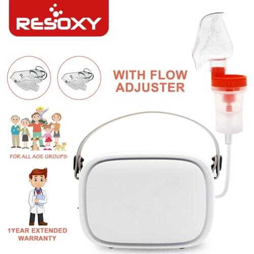 Home Use Portable Inhaler Compressor Nebulizer Machine Low Noise Medical Asthma Nebulizer With 1 Year Warranty