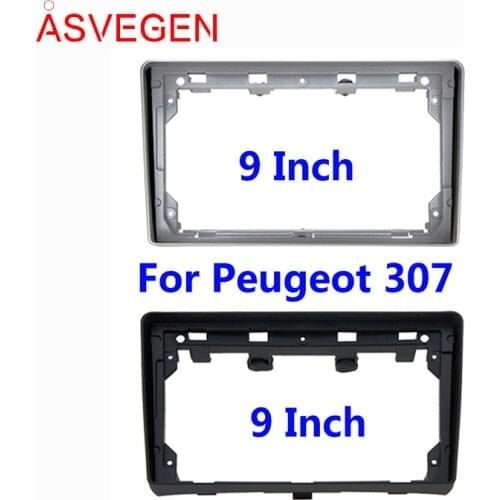 Asvegen Car Radio Fascia Frame For Peugeot 307 Car Dvd Frame Install Panel Dash Mount Installation Dashboard