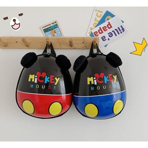 Disney Backpack Cartoon Mickey mouse Minnie Bag Kindergarten Cute Baby Kids Kawaii Bags For Girls Boy School Childrens Backpack