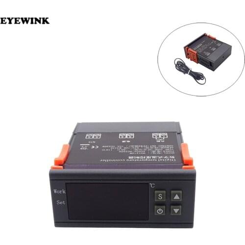 MH-1210W Intelligent Digital Temperature Controller 220V 24V 12V Heating Cooling Temperature Control Microcomputer Thermostat