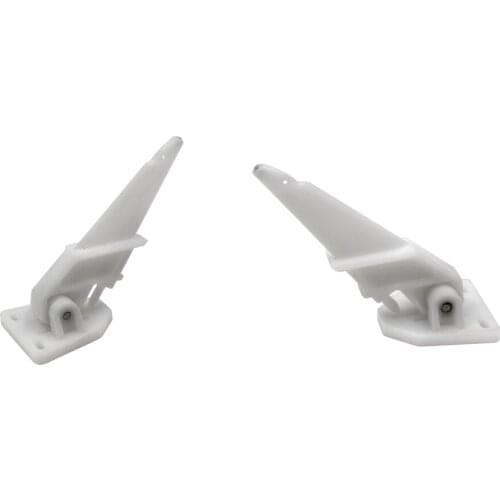 Pack of 2 White Marine Speedometer Pitot Kick-up for Boat Speed Pick Up Tube 80 MPH